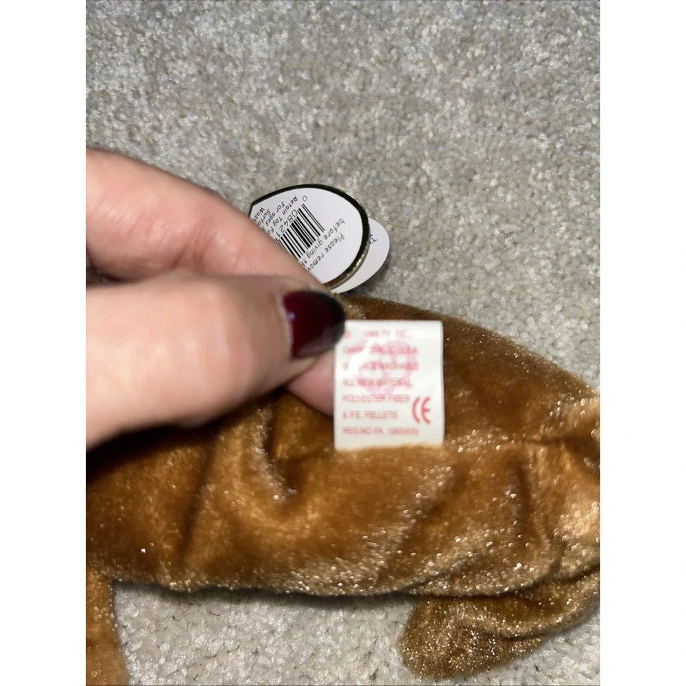*RARE* Retired Ty Beanie Baby 1999 Paul the Walrus MINT‎ w/tags - Tag Errors